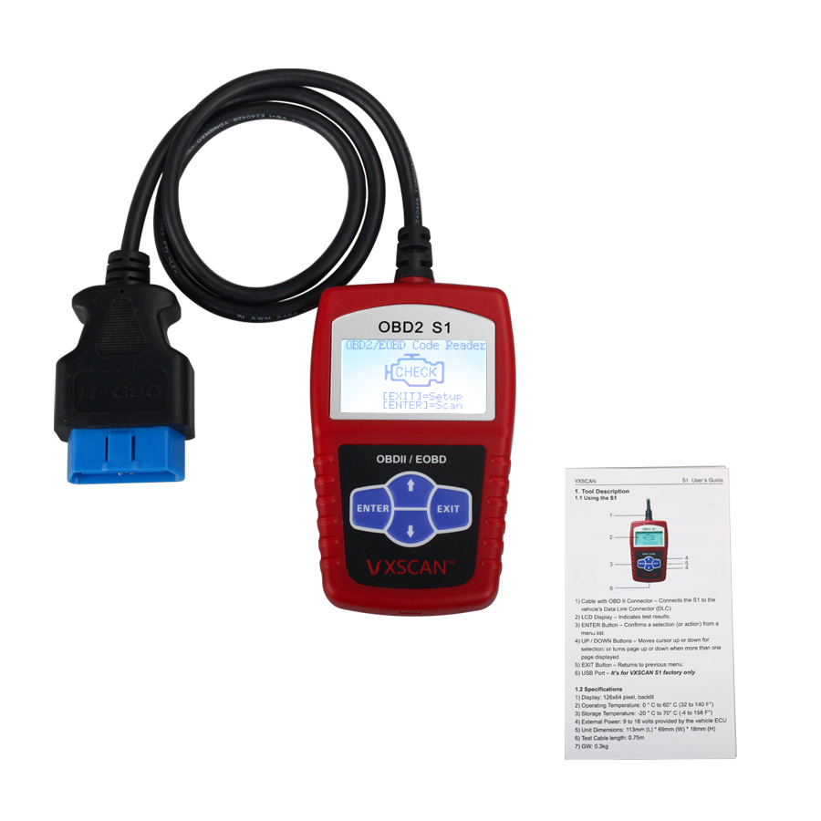 OBDII/EOBD Code Reader