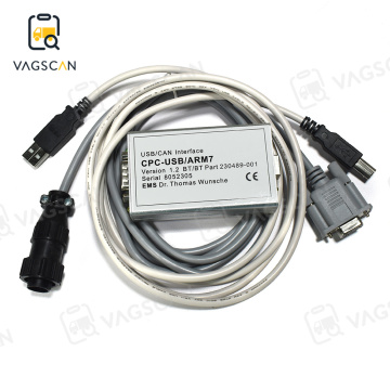 Toyota BT Diagnostic Tool Canbox CPC USB Cable ARM7 CAN Bus Interface