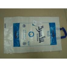 2013 plastic Woven bag with flexiloop handle