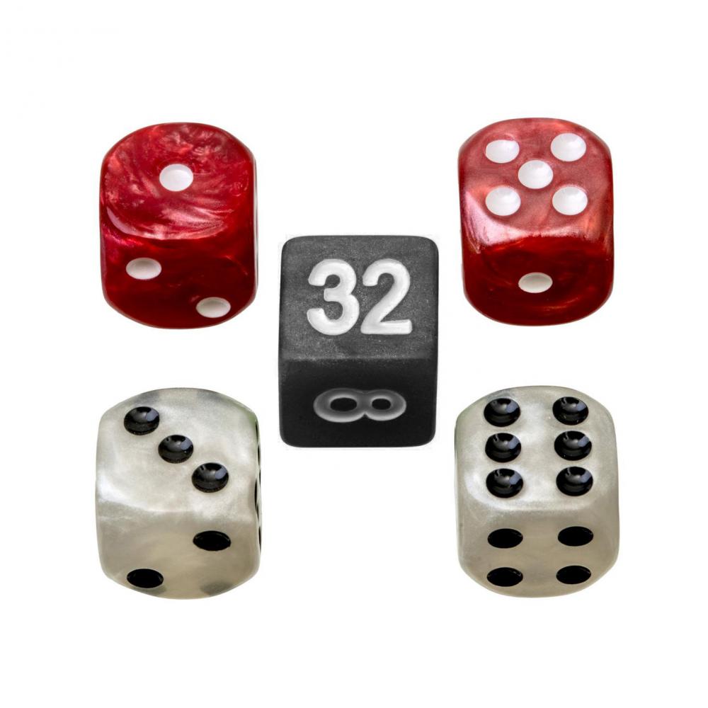 Backgammon Game Doubling Dice Set