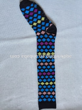 lady argyle knee high socks wholesale AQD-KHS-45