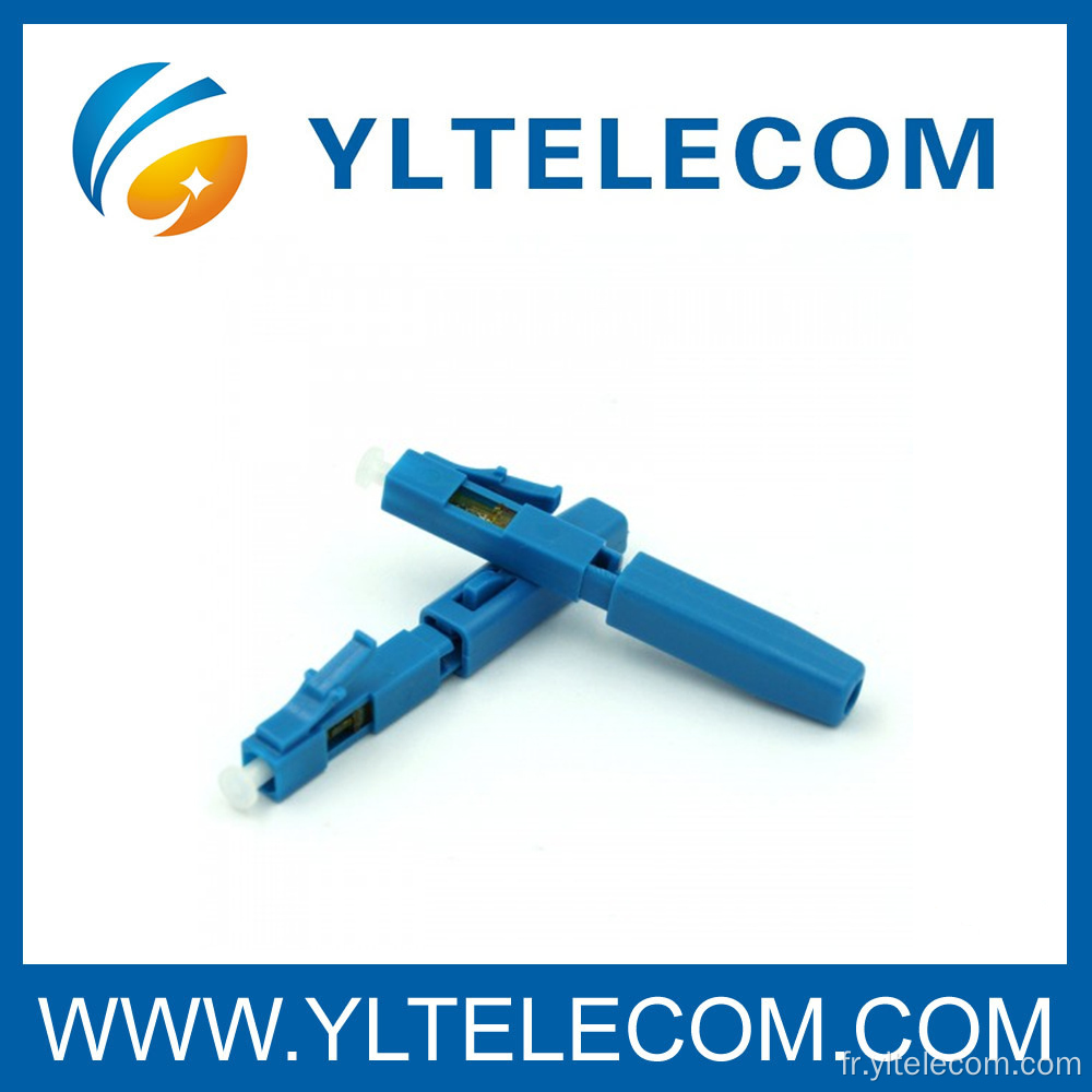 Connecteurs rapides optiques de fibre de LC / UPC SM de FTTH