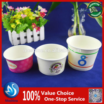 6oz colorful frozen yogurt cup