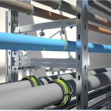 Pipe Support Systems P type clamp/bundle