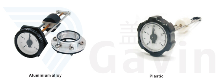 GLTV4 Aluminium Mechanical fuel and water tanks level gauge