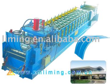 steel roof curving machine