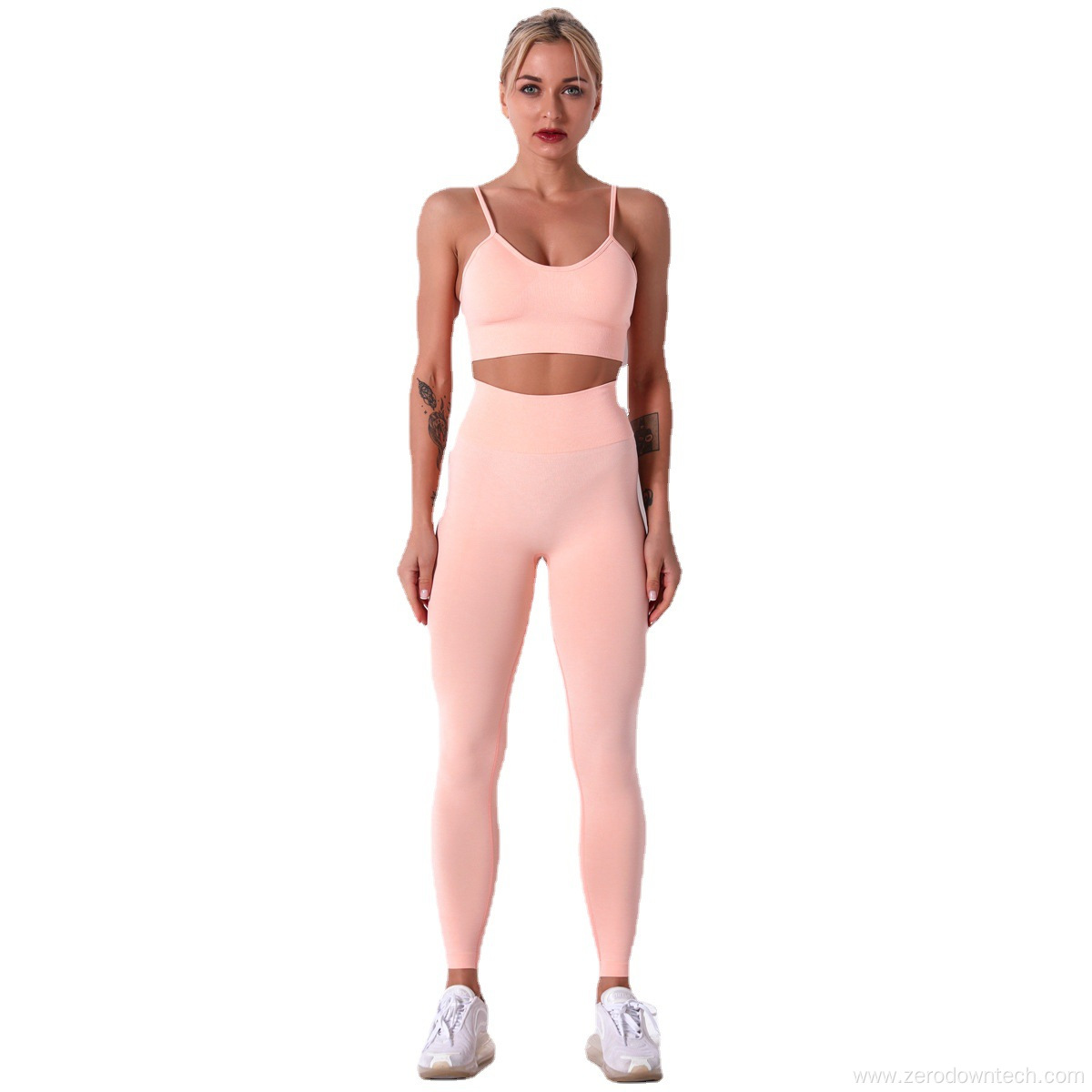 fitness running sports yoga clothes two-piece suit