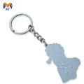 Metal custom logo cute enamel animals keychain