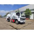 Kitchen Garbage Truck For Liquid Solid Waste Collection