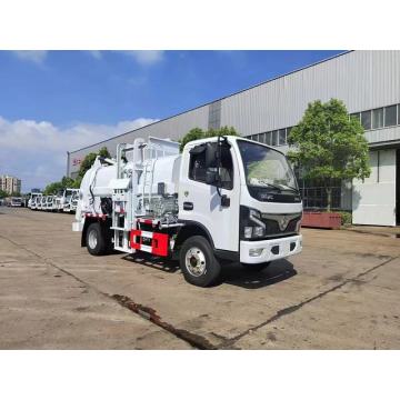 Kitchen Garbage Truck For Liquid Solid Waste Collection
