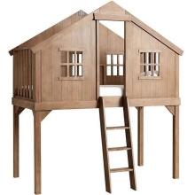 Kids Wooden Tree House Bunk Beds & Loft Beds