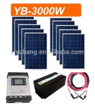 YB-3000 3KW solar power system solar energy system solar panel kit solar generator for home
