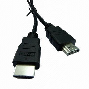 HDMI Cable Assembly, Provides Interface Between any Audio/Video Source