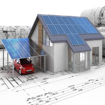 JA Solar customized solar carport BIPV High efficiency