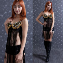 Sexy Belly Dance Costumes Rivet Bra