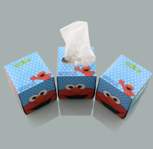 Virgin Pulp Bamboo Pulp Cube Box Facial Tissue