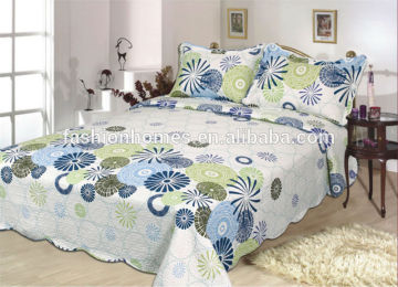 Cheap colorful floral quilt sets/ colorful printed bedding sets