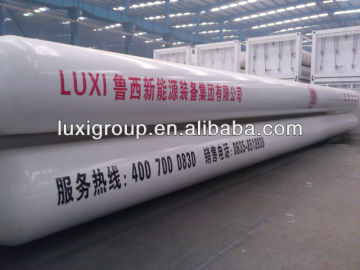 5200L Gas station use Jumbo CNG storage cylinders