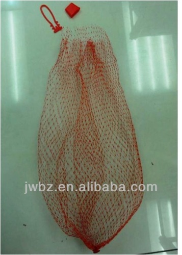 Extruded mesh bag for fruit shopping