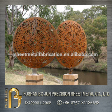 corten steel decorative metalwork corten steel landscape fabrication