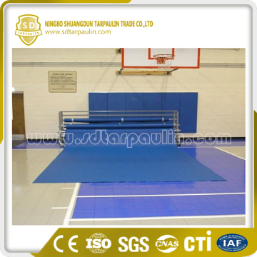 Blue Basketball Field Tarp Basketball Field Cover