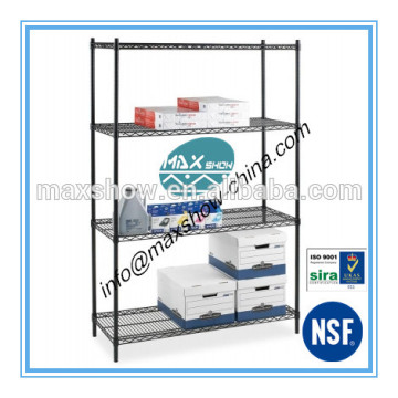 plastic coated wire shelving