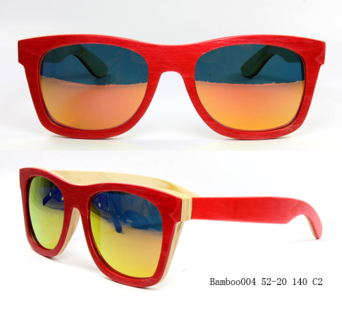 Red Bamboo Sunglasses