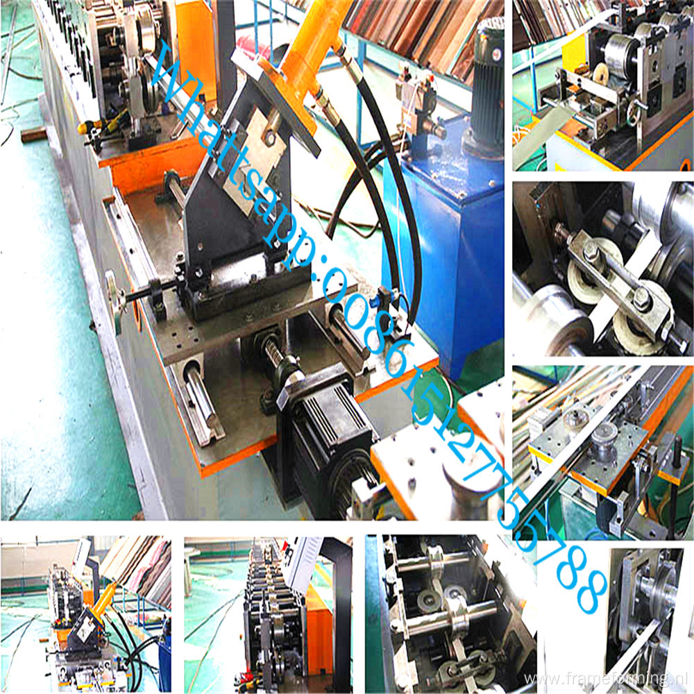 T grid with black line roll forming machine