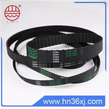 High-speed rotation rubber coated timing belts