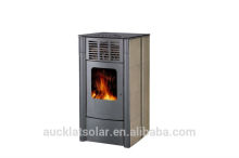 water heating pellet stove