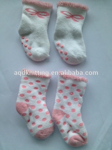 non slip dots warm baby socks AQD-BB-45