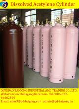 High Quality Dissolved 40L Acetylene gas cylinder price