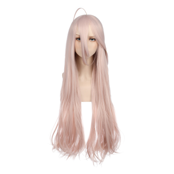 90cm Light Pink Synthetic Wig - Iruma Miu Cosplay Wig for Danganronpa: Trigger Happy Havoc
