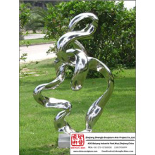 Carving Large Stainless Steel Sculpture