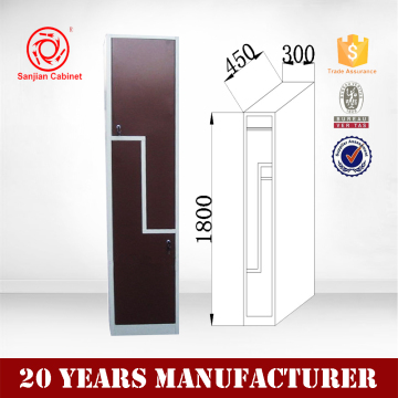 High quality lightweight steel bedroom kd steel wardrobe