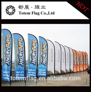 Cheap Advertising Feather Flags Knife Flags