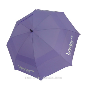 Double canopy fiberglass golf umbrella