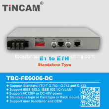 Fast E1 Over Ethernet Interface Protocol Converter
