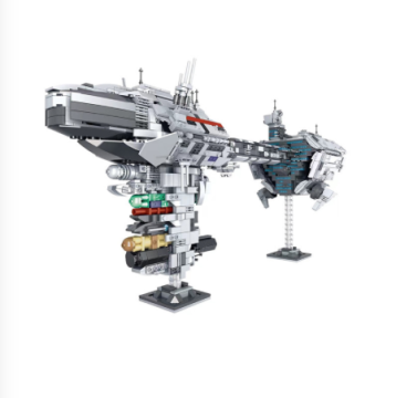 Flytec 2070+pc Model Toy Building Blocks Sets for DIY Assembling and Space Ship Construction: An Educational Toy for Kids