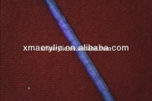 unpolished alabaster acrylic rod