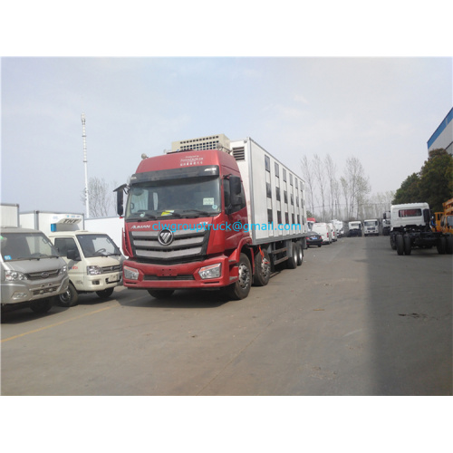 Foton 8x4 30 ton freezer body truck