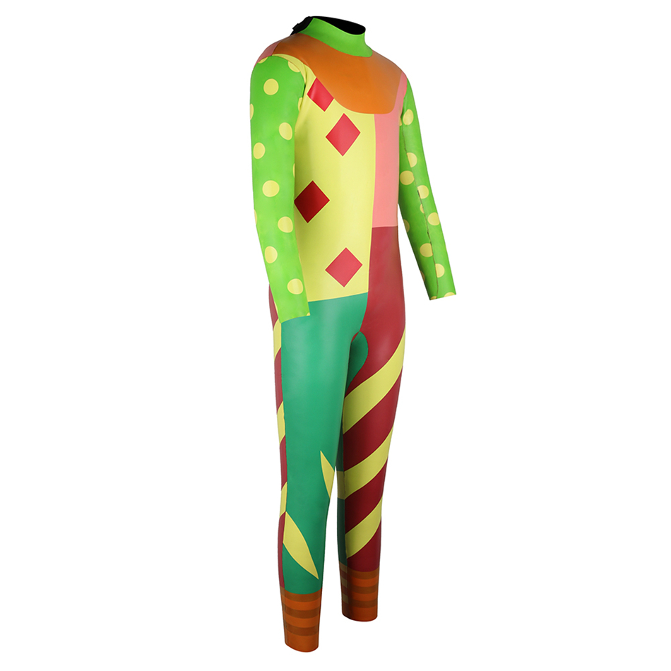 Seaskin Neopreen Back Zip Custom Pattern Wetsuits voor Kinderen