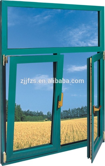 Aluminium tilt and turn window, popular turn and tilt glass window