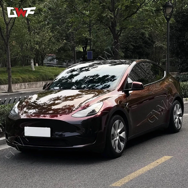 Rojo encantador negro fluido (1) Flowing Black Charming Red (1)