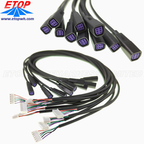 Cable de conector de señal impermeable IP67