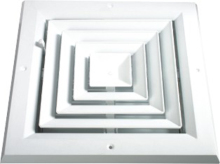 air diffuser (aluminum square ceiling diffuser)