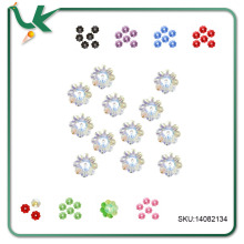 6mm Peridot Rondelle Crystal AB Beads Margarita Bead