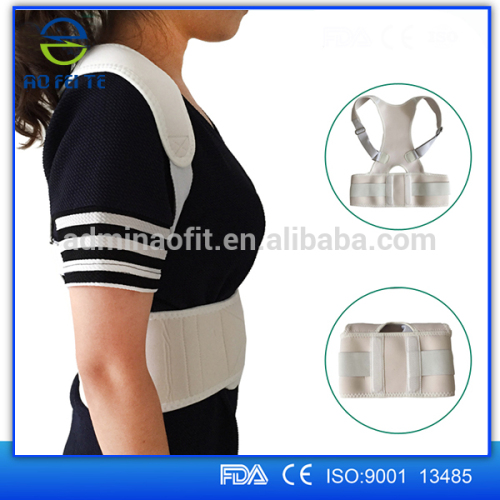 how to improve posture use Black posture brace for posture exercises