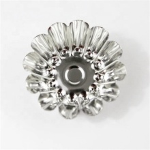 Factory Wholesale Fluted Metal Wax Tart Molds