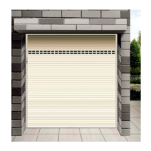 Euro-Style Electric Rolling Aluminum Garage Doors